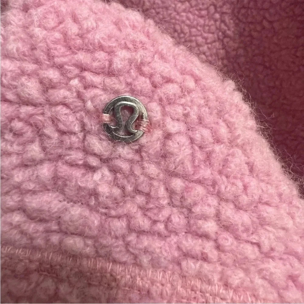 Lululemon So Sherpa Hooded Jacket Size 10 - Picture 7 of 14